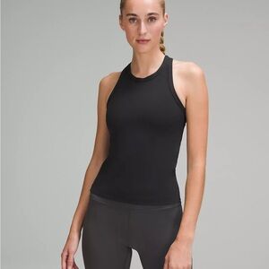 Lululemon Align™ Waist-Length Racerback Tank Top Size 8 Color Black